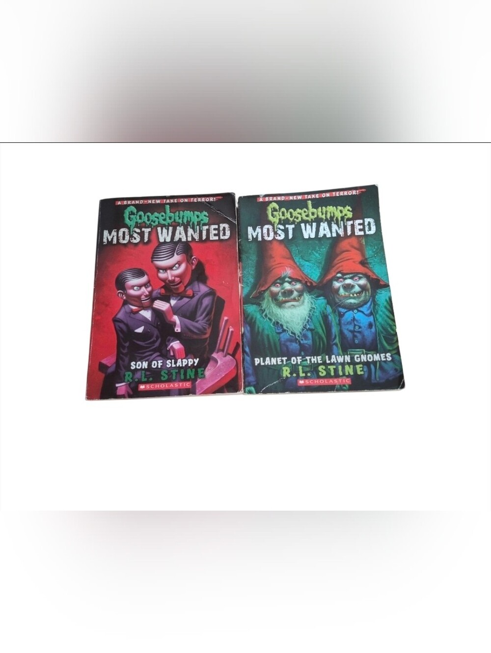 Goosebumps by R.L. Stine Lot of 2  Books Night Of Most Wanted